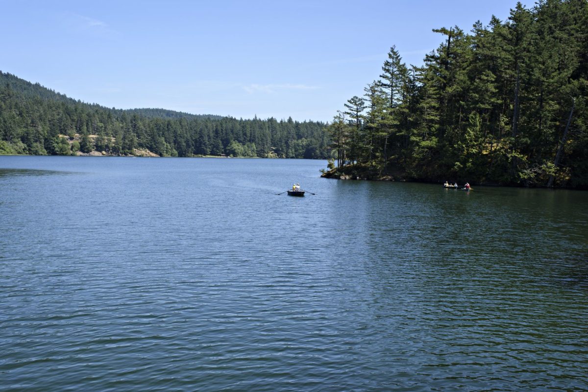 cascade lake on Orcas Island