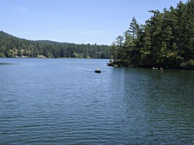 cascade lake on Orcas Island
