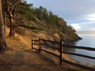 waterfront trail on san juan islands